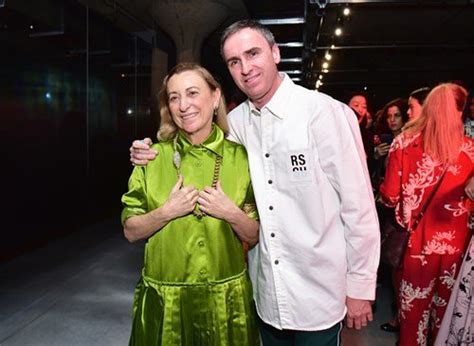 raf simons prada interview|raf simons and miuccia prada.